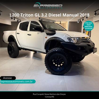 MITSUBISHI L200 TRITON 3.2 GL 4X4 CD 16V TURBO INTERCOLER DIESEL 4P MANUAL